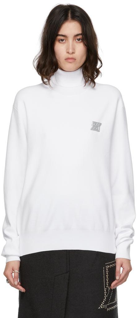 商品We11done|Metal Logo Turtleneck,价格¥1612,第1张图片