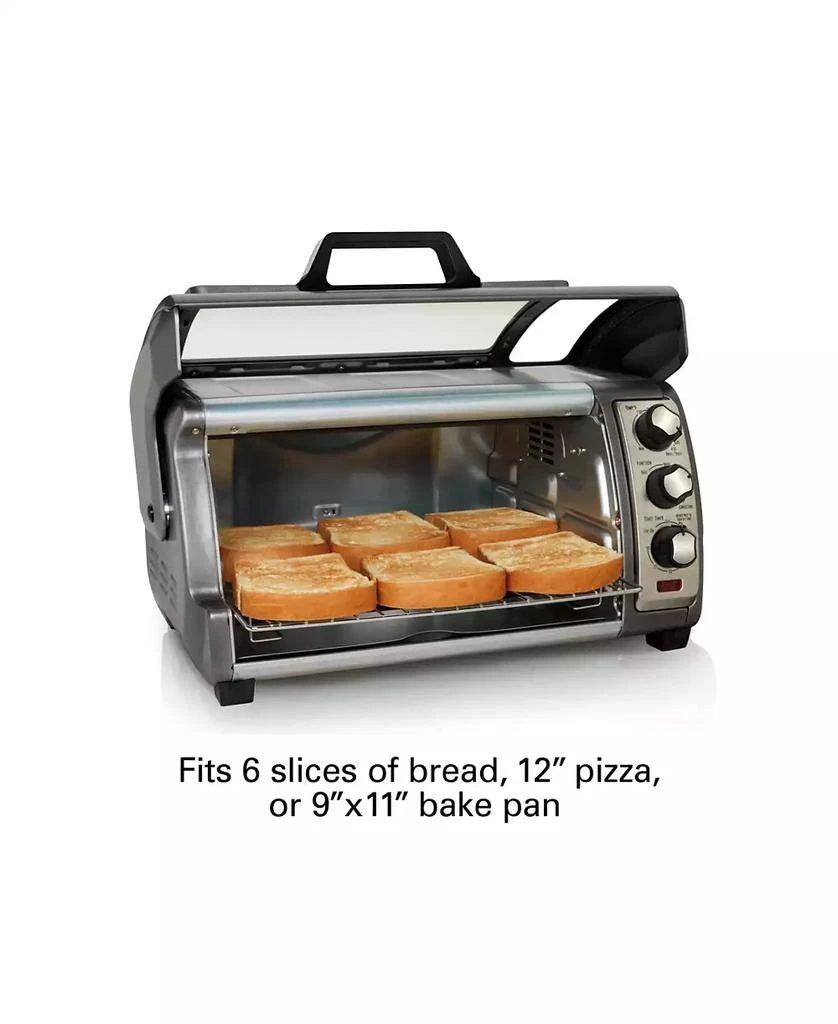 Easy-Reach Toaster Oven with Roll-Top Door - 31126D 商品