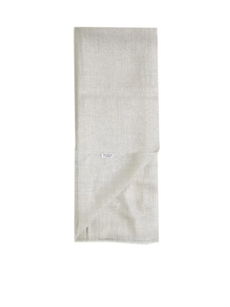 商品Brunello Cucinelli|Brunello Cucinelli Scarves & Wraps in Madreperla,价格¥4994,第2张图片详细描述