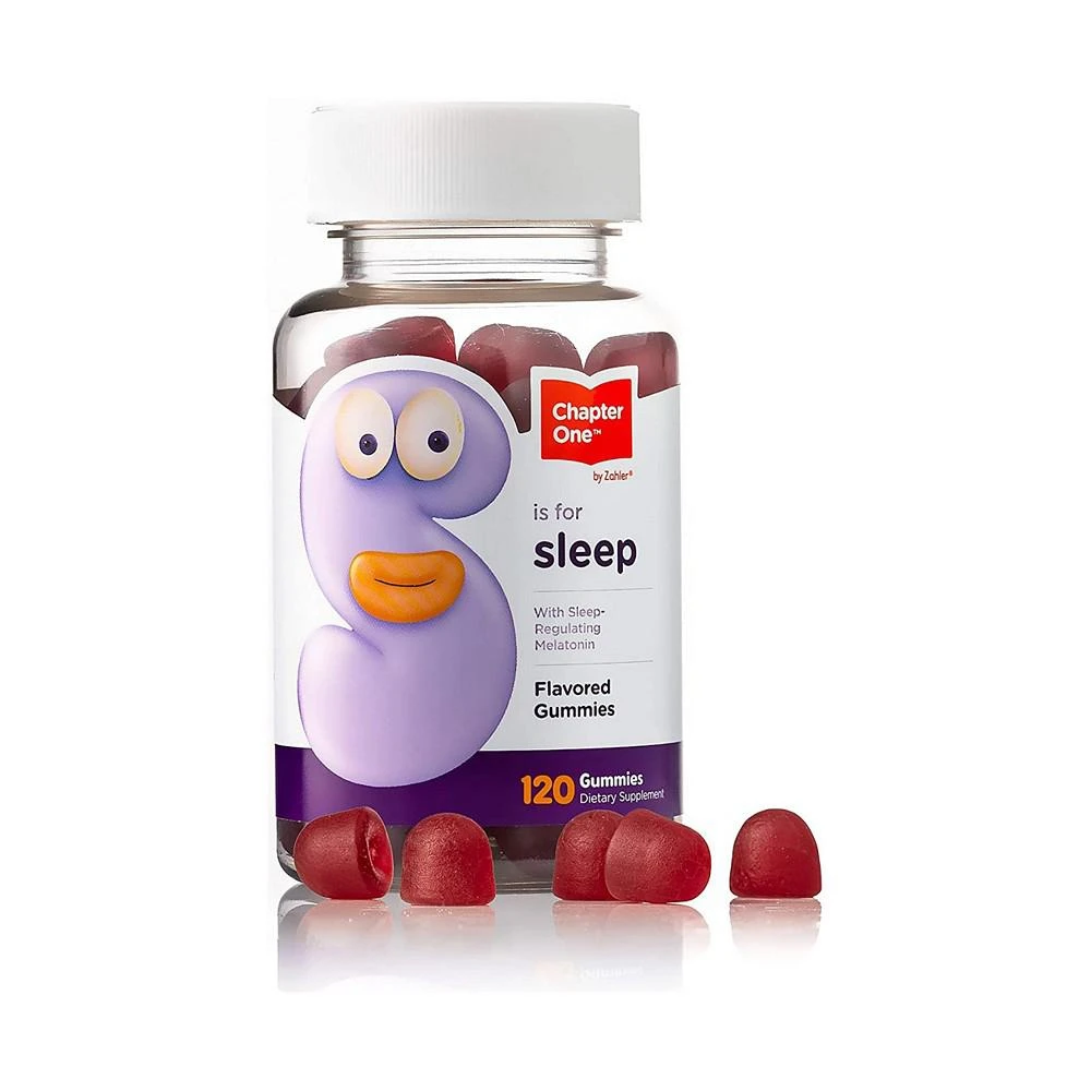 商品Zahler|Chapter One Melatonin Sleep Support - 120 Flavored Gummies,价格¥194,第1张图片