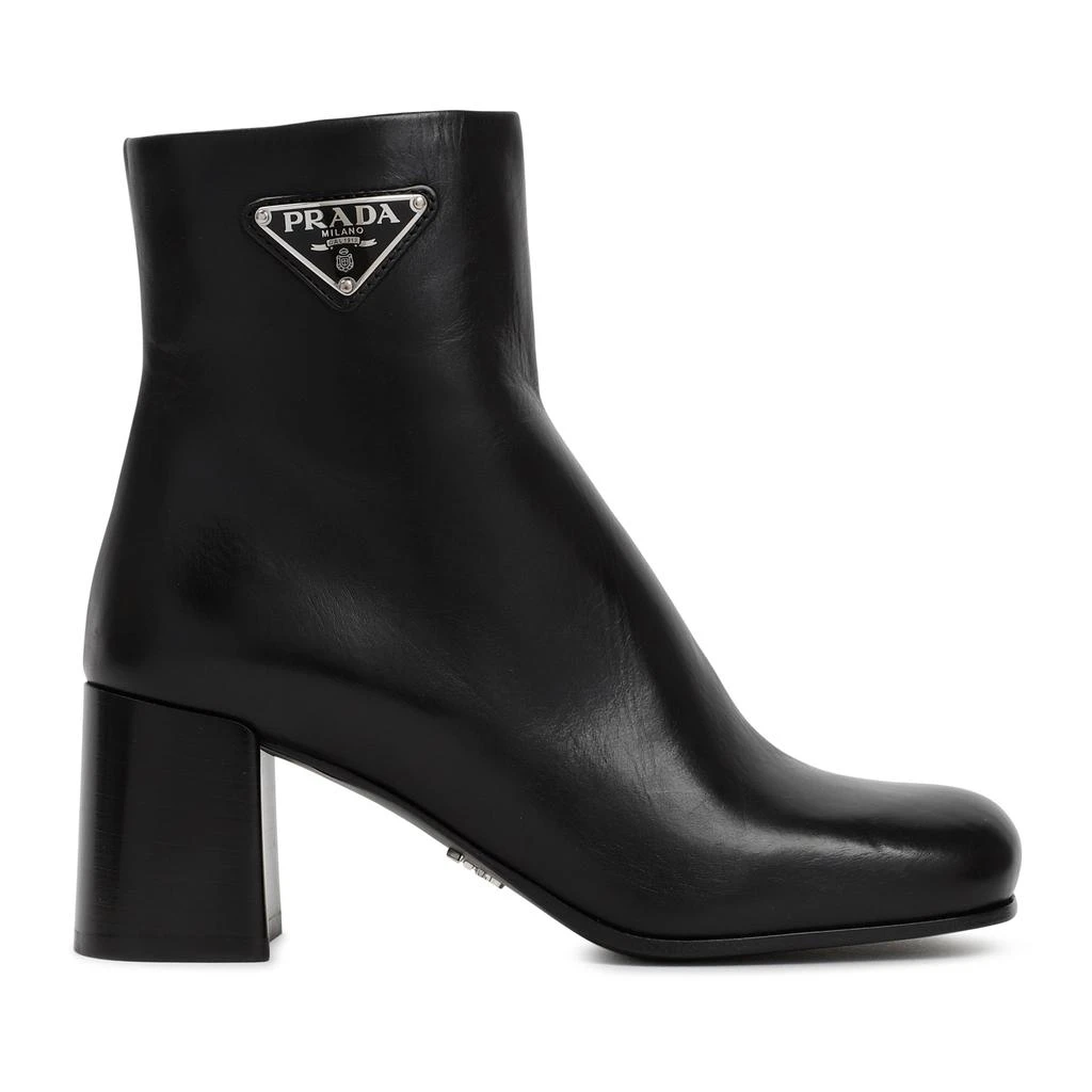 商品Prada|PRADA  LEATHER ANKLE BOOTS SHOES,价格¥7259,第1张图片