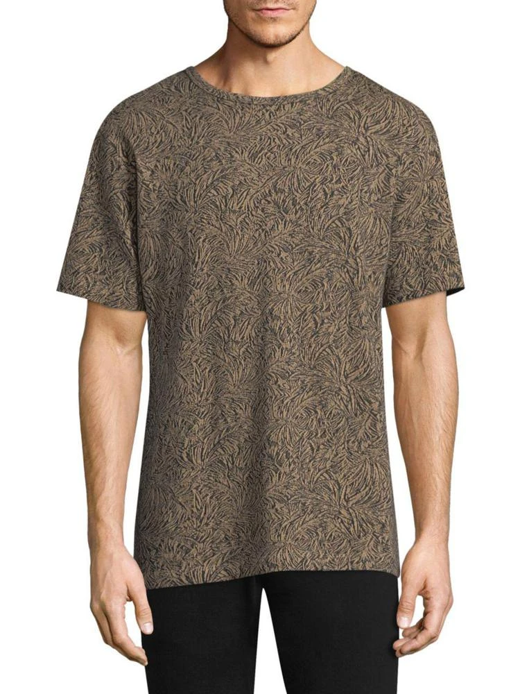 商品Theory|Jacquard Palm Print Tee,价格¥706,第1张图片