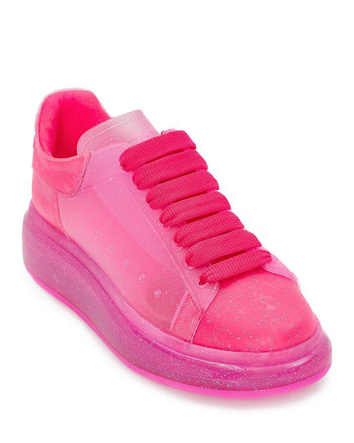 商品Alexander McQueen|Women's Oversized Rubber Platform Low Top Sneakers,价格¥2964,第2张图片详细描述