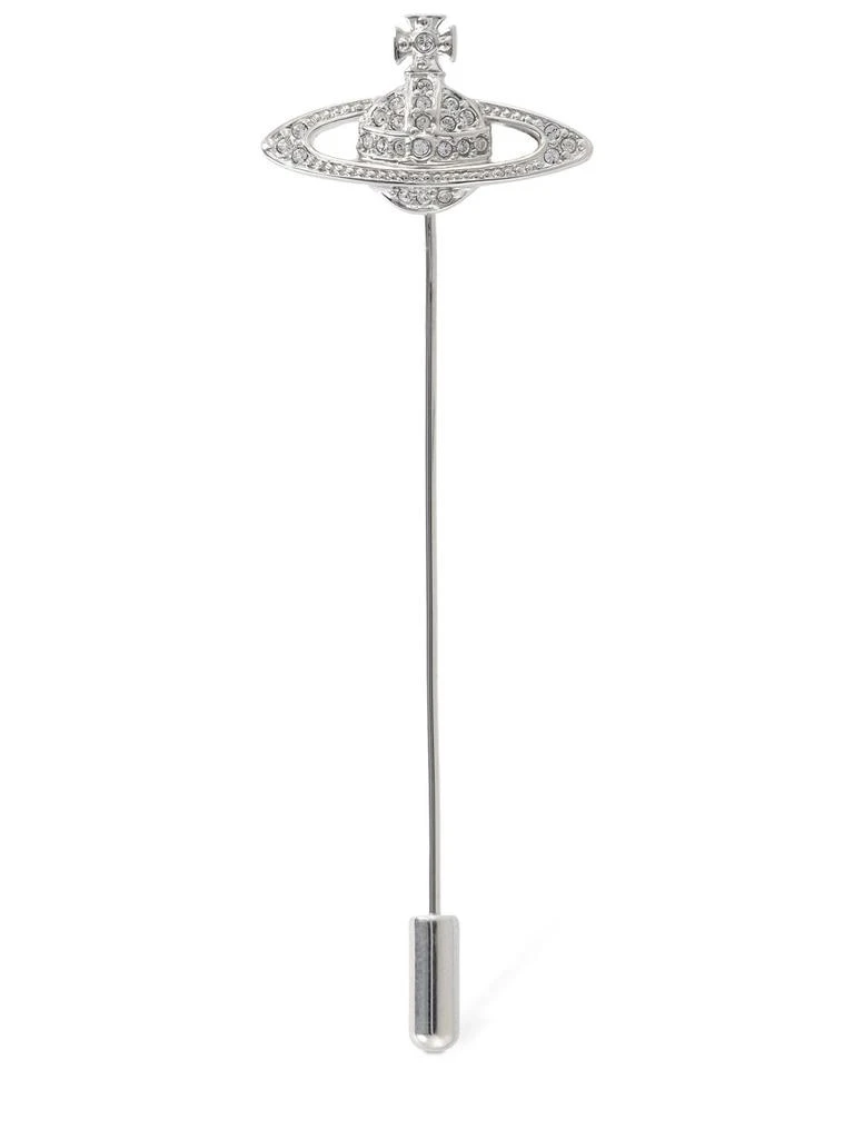 商品Vivienne Westwood|Mini Bas Relief Crystal Tie Pin,价格¥773,第1张图片