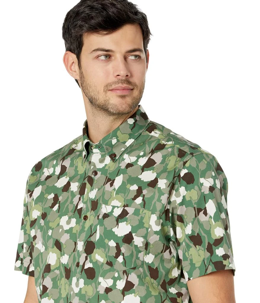 商品Ted Baker London|Hoplar Short Sleeve Abstract Floral Print Shirt,价格¥854,第3张图片详细描述