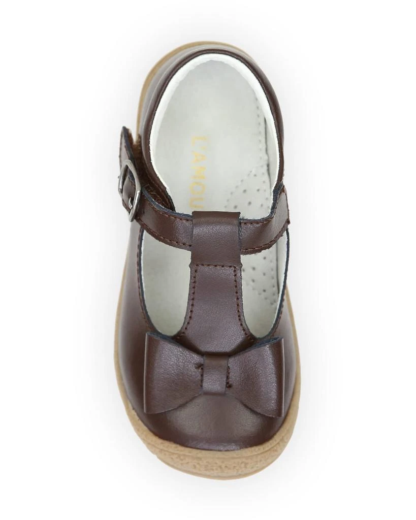 商品L'Amour Shoes|Girl's Emma Bow T-Strap Mary Jane, Baby/Toddler/Kids,价格¥453,第2张图片详细描述