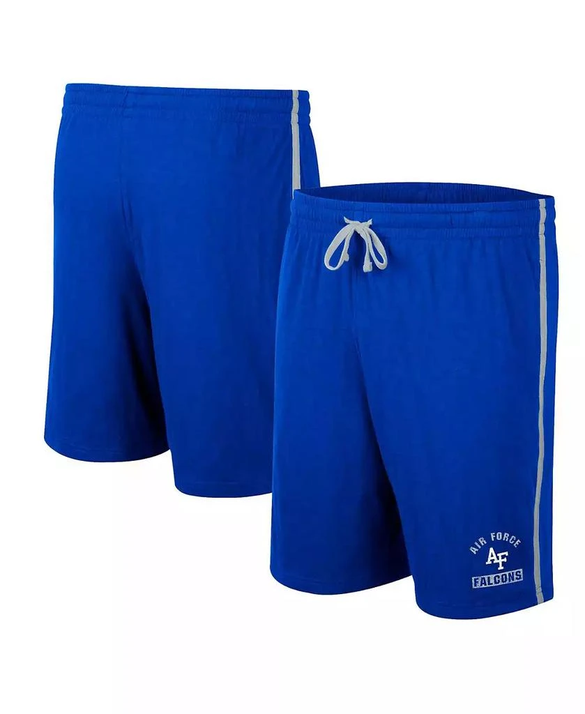 商品Colosseum|Men's Royal Air Force Falcons Thunder Slub Shorts,价格¥195,第1张图片