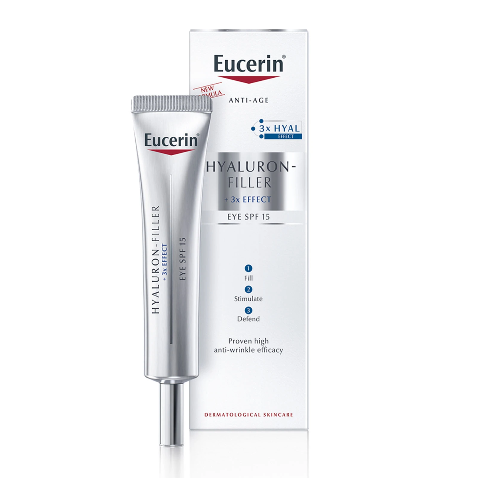 商品Eucerin|Eucerin 优色林 抗老化充盈展颜平衡眼霜 15ml,价格¥280,第1张图片