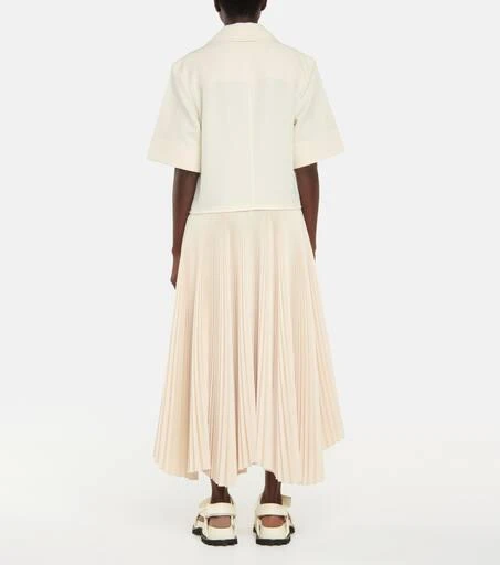 商品Jil Sander|褶裥中长��连衣裙,价格¥7169,第3张图片详细描述