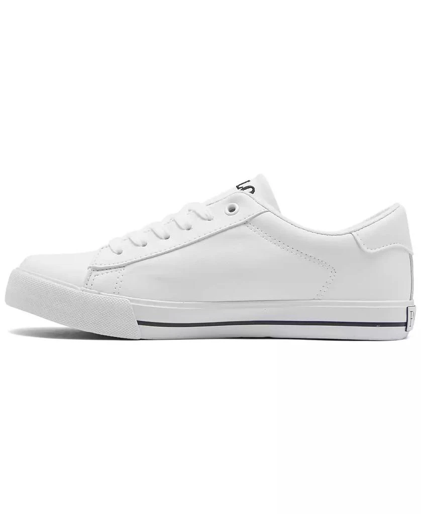 商品Ralph Lauren|Big Boys Easten II Casual Sneakers from Finish Line,价格¥386,第3张图片详细描述