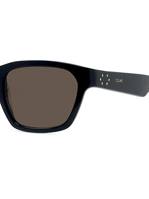 53MM Rectangular Sunglasses商品第3张图片规格展示