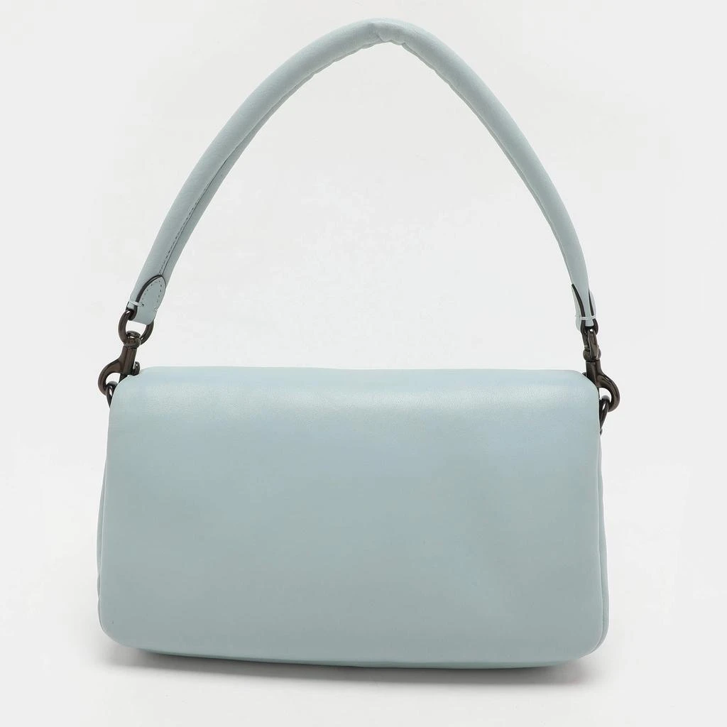 商品[二手商品] Coach|Coach Blue Leather Tabby Pillow 26 Shoulder Bag,价格¥1870,第4张图片详细描述
