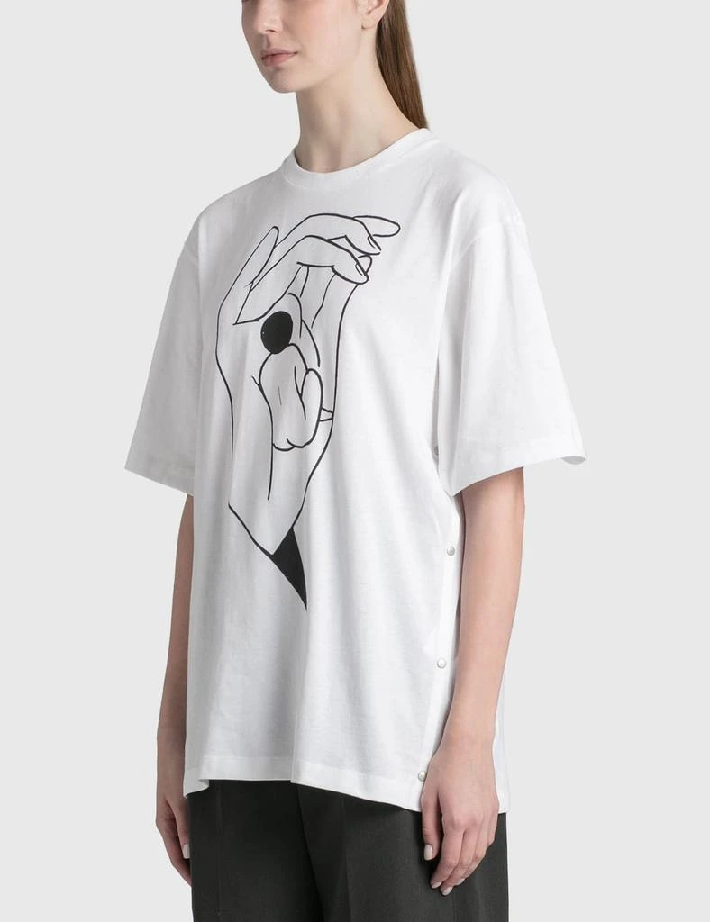 商品Lemaire|Printed T-shirt With Side Slit,价格¥1151,第2张图片详细描述