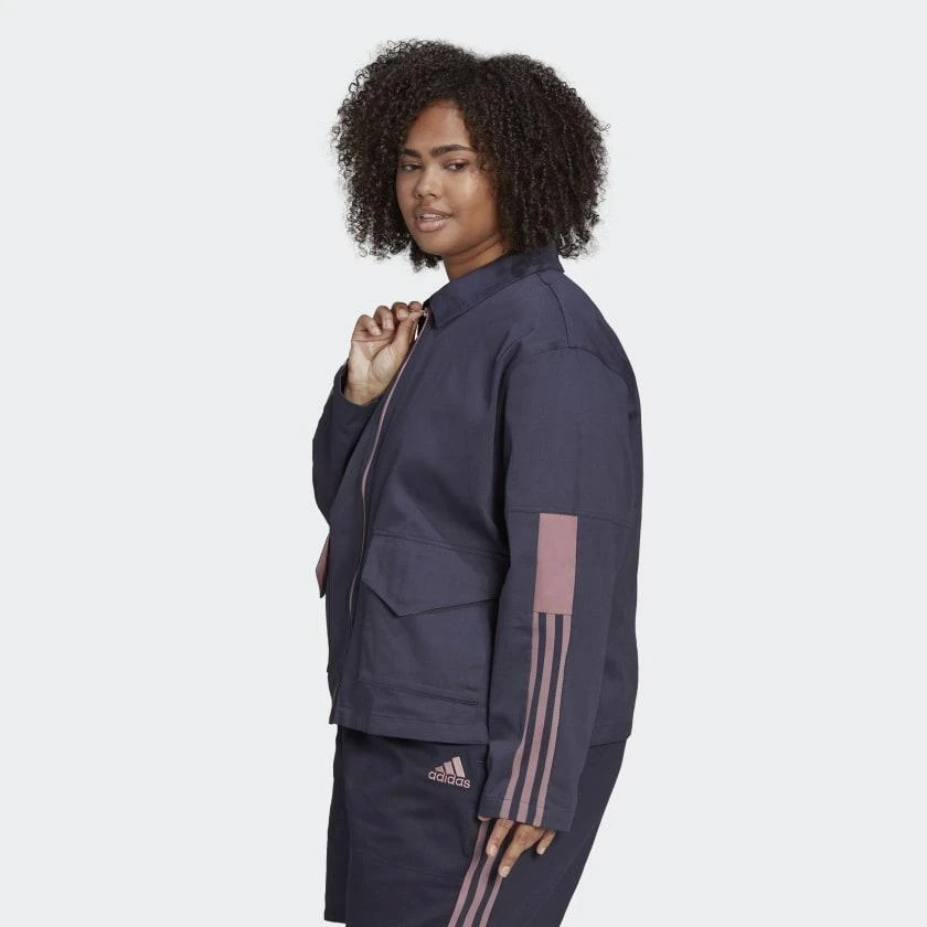 商品Adidas|Women's adidas Tiro Cargo Jacket (Plus Size),价格¥339,第3张图片详细描述