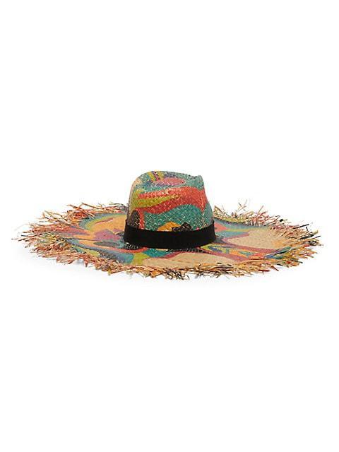商品ETRO|Printed Raffia Hat,价格¥3588,第4张图片详细描述