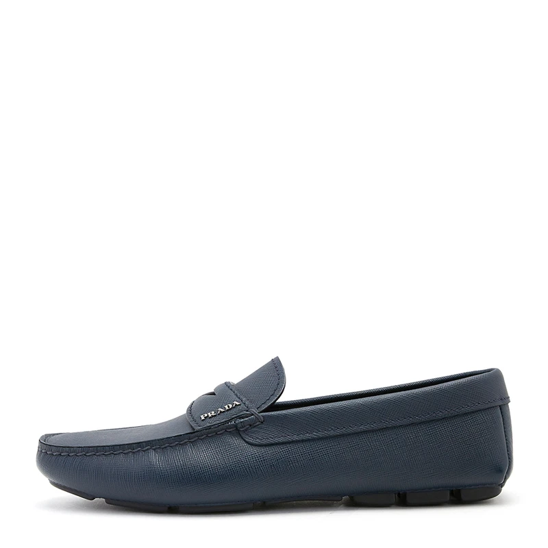 商品Prada|PRADA 男士海军蓝色驾车鞋 2DD158-053-F0216,价格¥4361,第1张图片