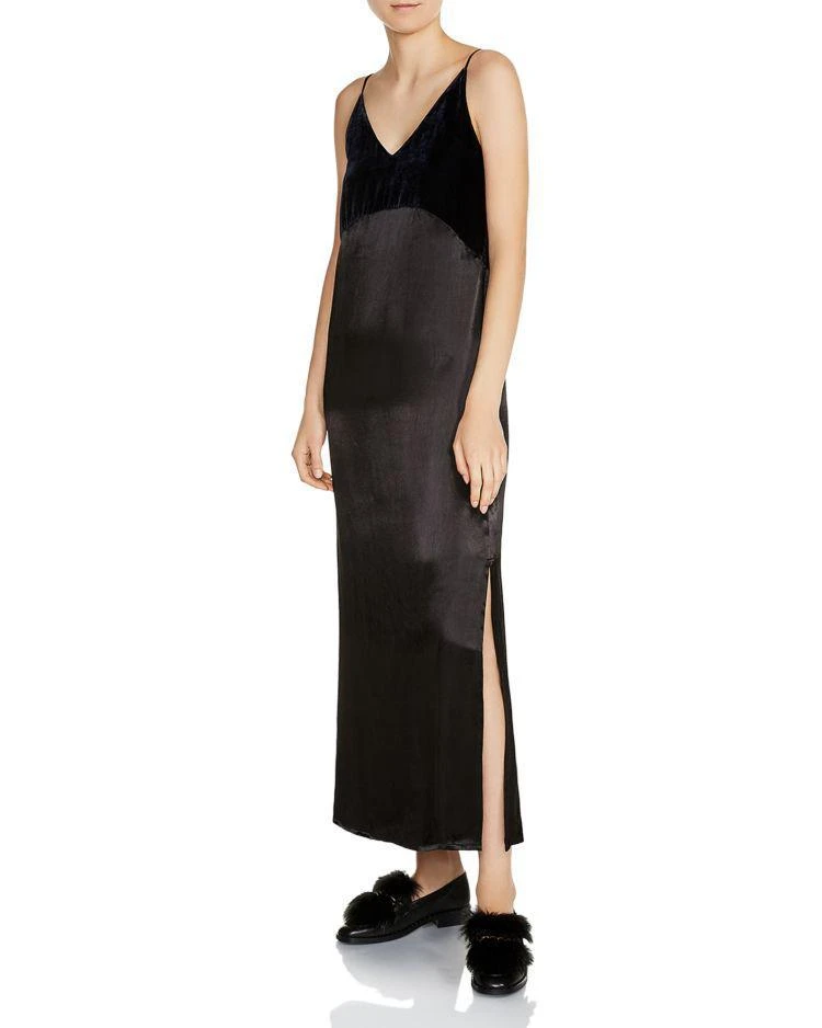 商品Maje|Ryck Midi Slip Dress,价格¥1777,第1张图片