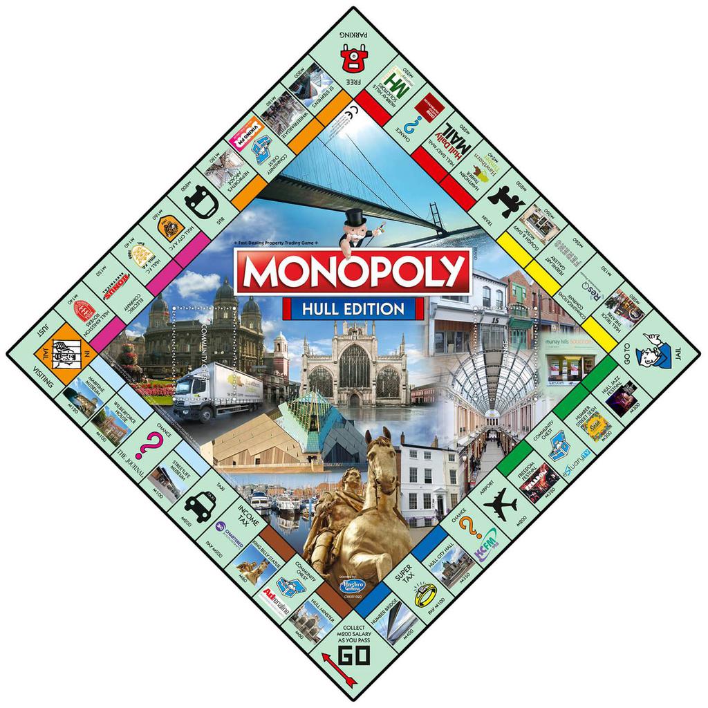 Monopoly Board Game - Hull Edition商品第3张图片规格展示