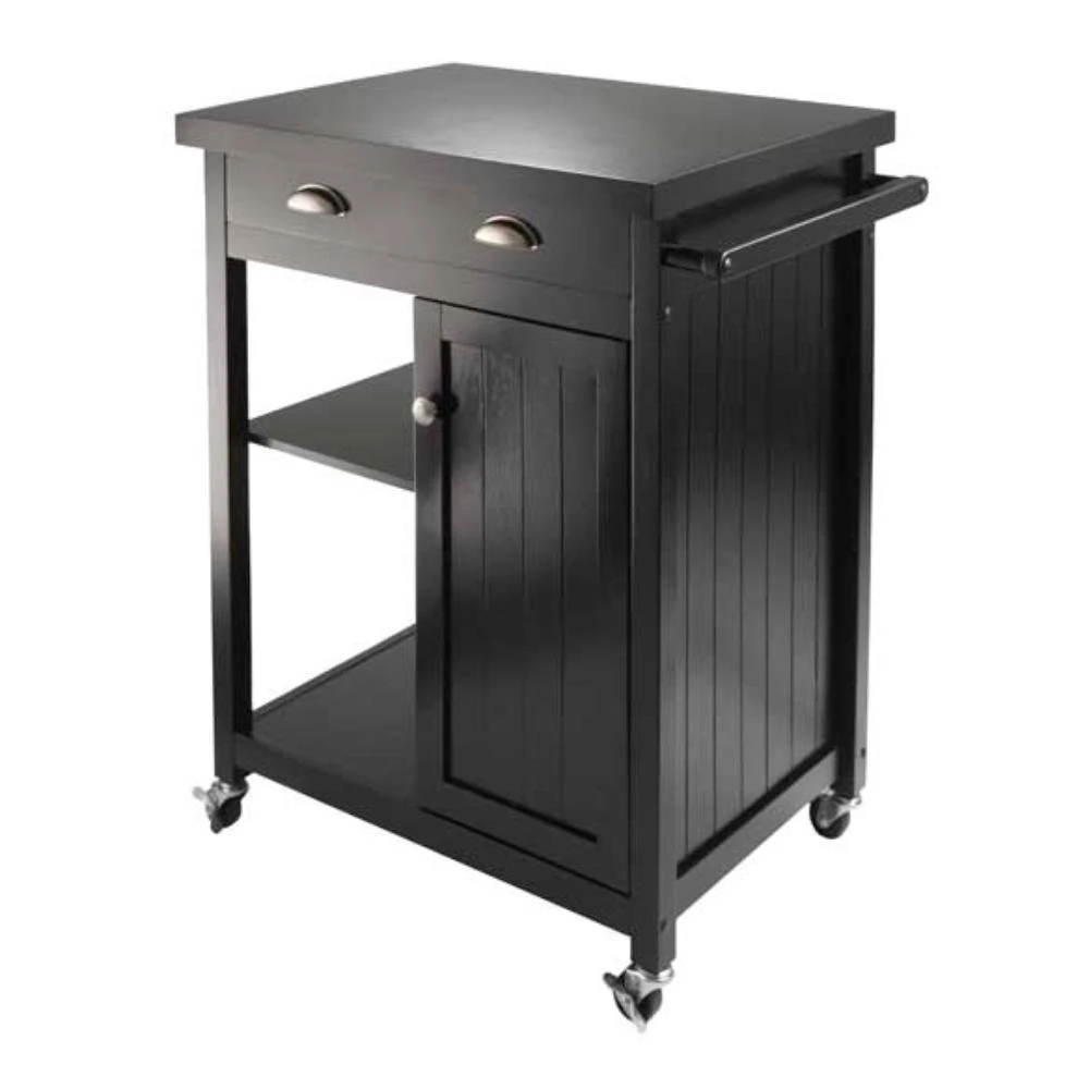 商品Hivvago|Kitchen Cart Black,价格¥2857,第2张图片详细描述