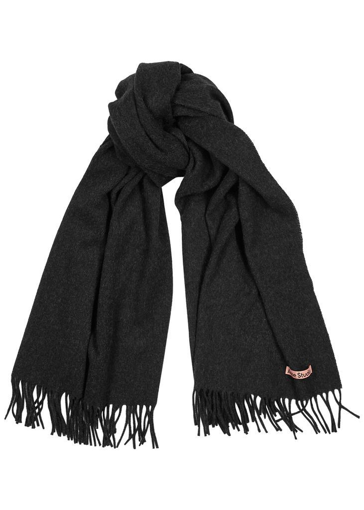 商品Acne Studios|Canada anthracite wool scarf,价格¥1309,第1张图片