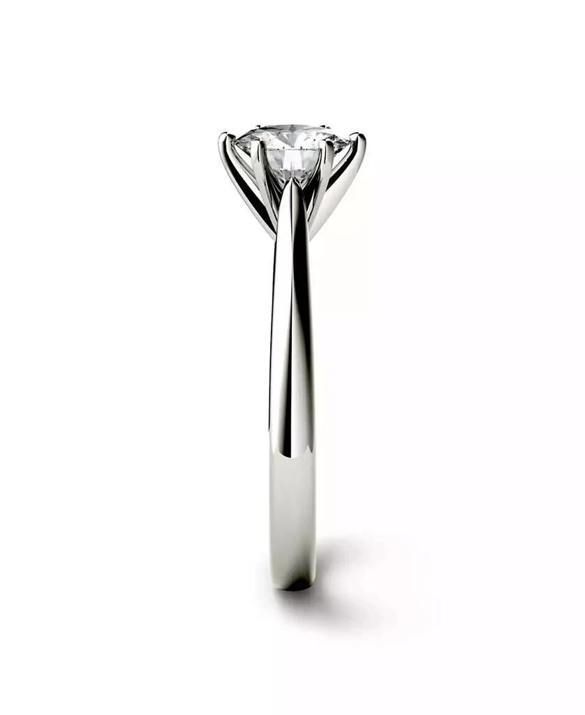 Moissanite Solitaire Engagement Ring 1 ct. t.w. Diamond Equivalent in 14k White Gold or 14k Yellow Gold 商品