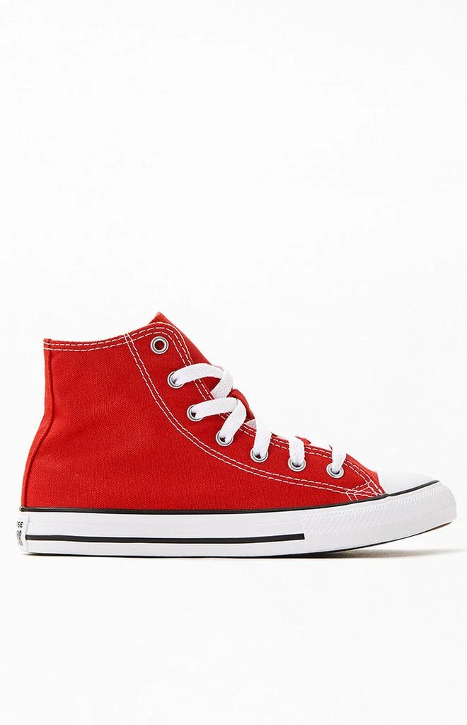 商品Converse|Kids Red Chuck Taylor All Star High Top Shoes,价格¥331,第1张图片详细描述