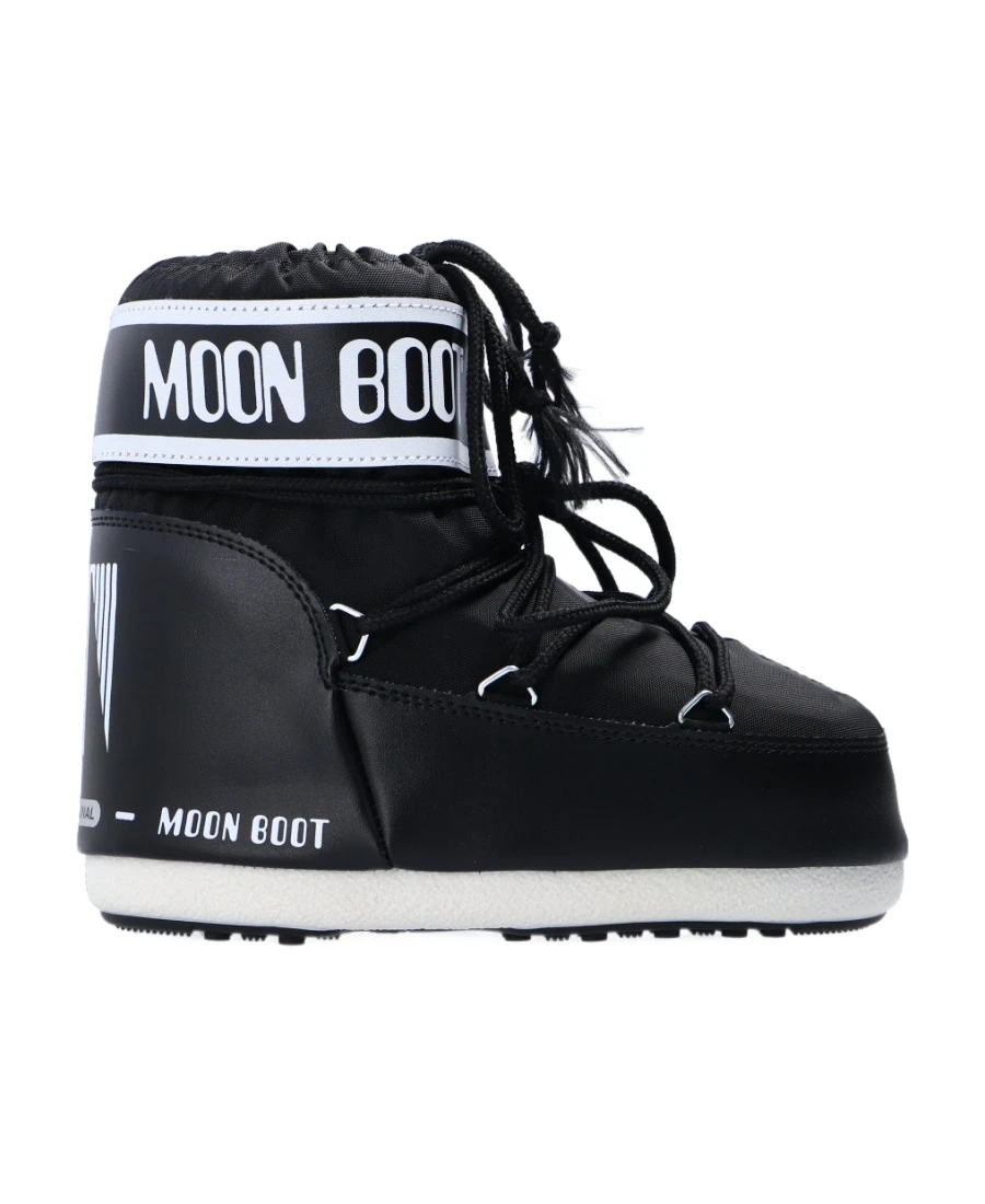 商品【商品预售7天】 Moon Boot|Moon Boot 男童童靴 14093400001K 黑色,价格¥1164,第1张图片