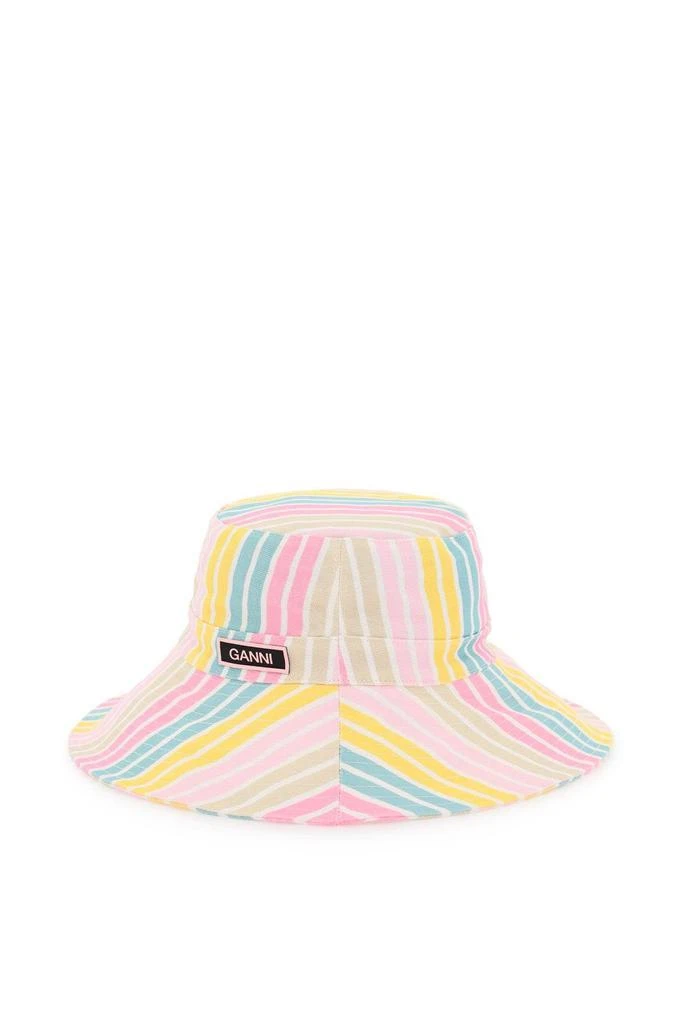 商品Ganni|STRIPE BUCKET HAT,价格¥346,第1张图片