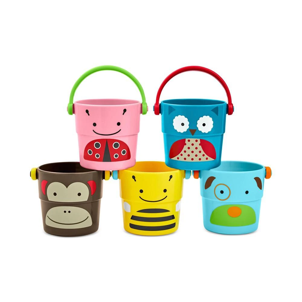 商品Skip Hop|Zoo Stack & Pour Buckets,价格¥76,第1张图片