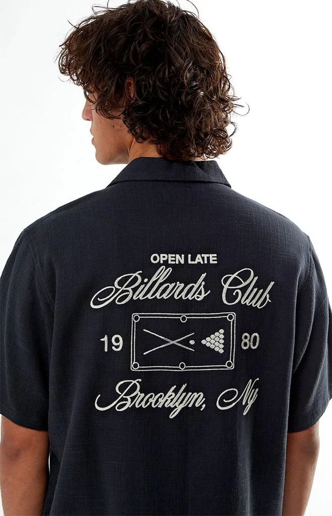 商品PacSun|Billiards Club Oversized Camp Shirt,价格¥168,第4张图片详细描述