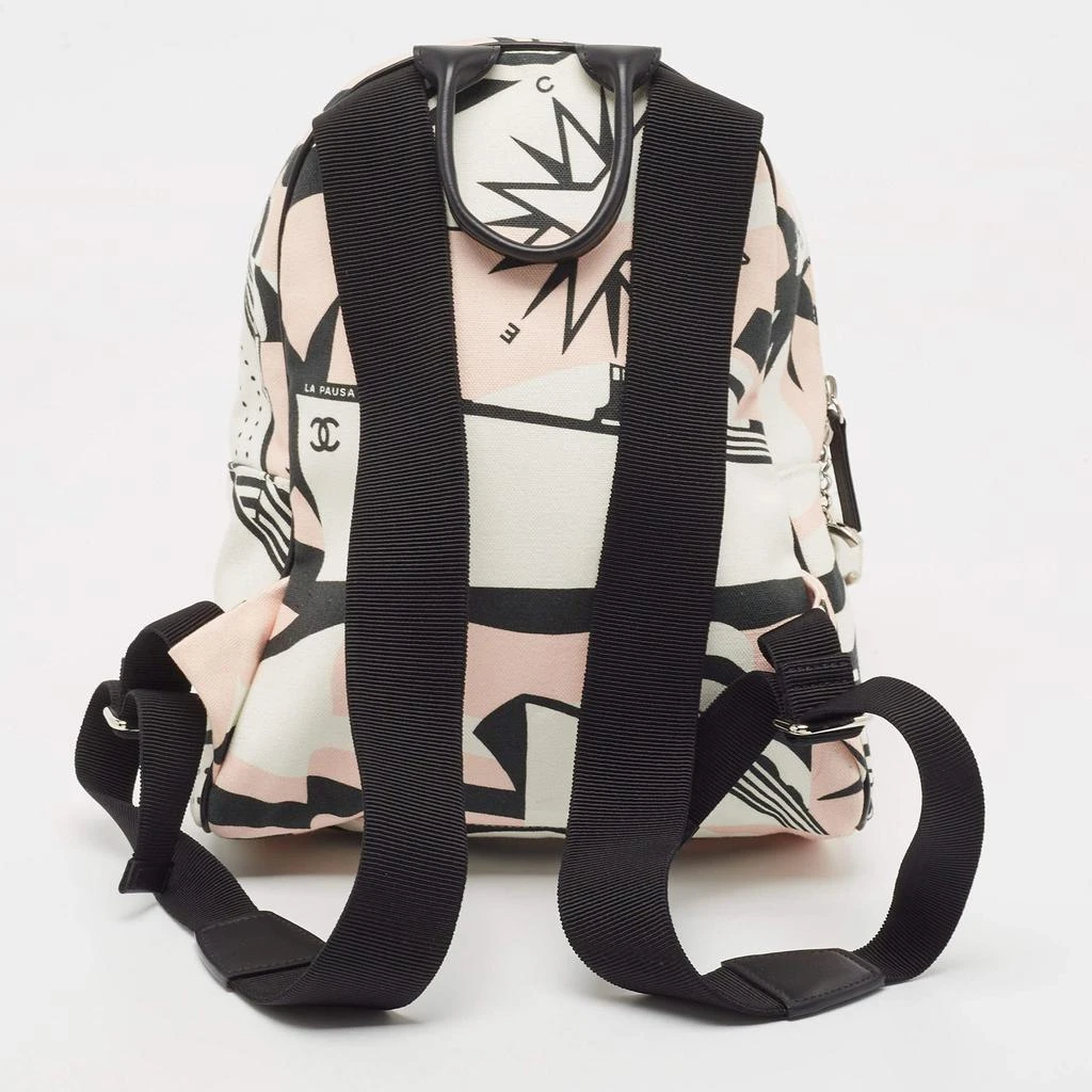 商品Chanel|Chanel Multicolor  La Pausa Print Canvas Backpack,价格¥11585,第4张图片详细描述