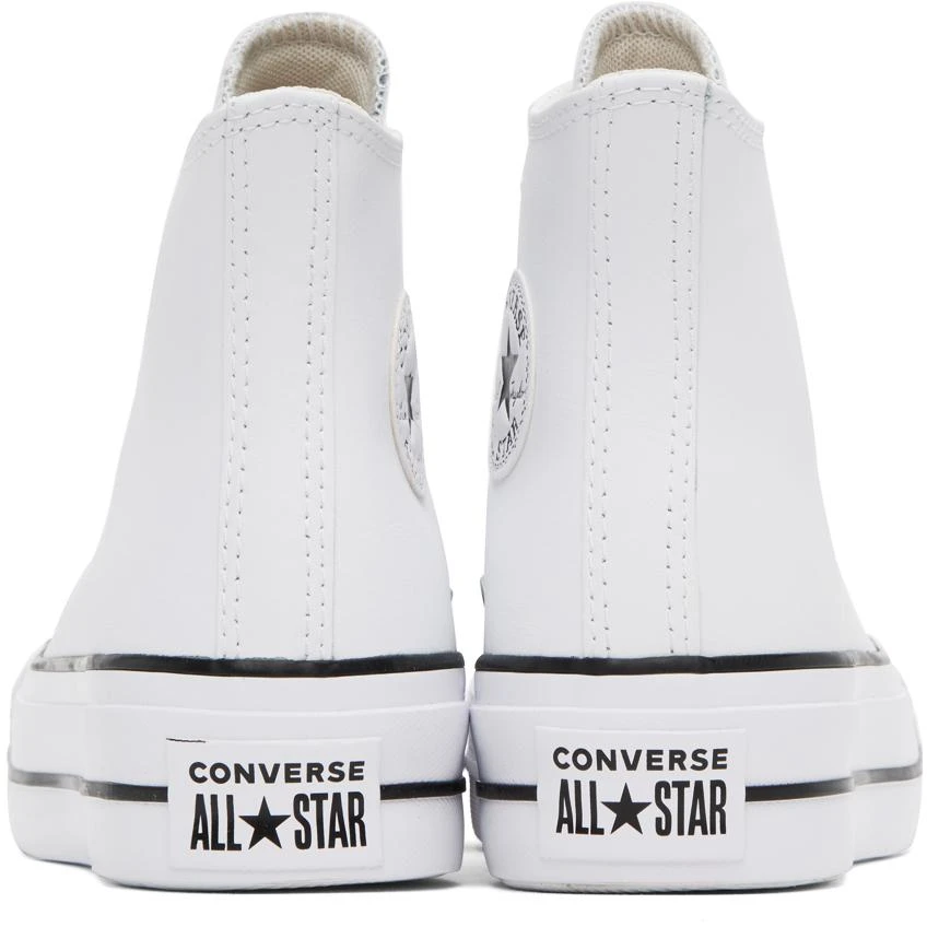 商品Converse|白色 Chuck Taylor All Star Lift 高帮运动鞋,价格¥901,第2张图片详细描述