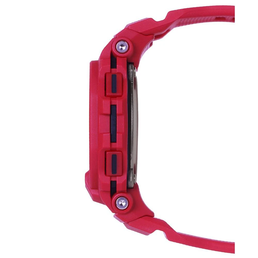 商品G-Shock|Men's Digital Red Resin Strap Watch 46mm,价格¥1121,第3张图片详细描述