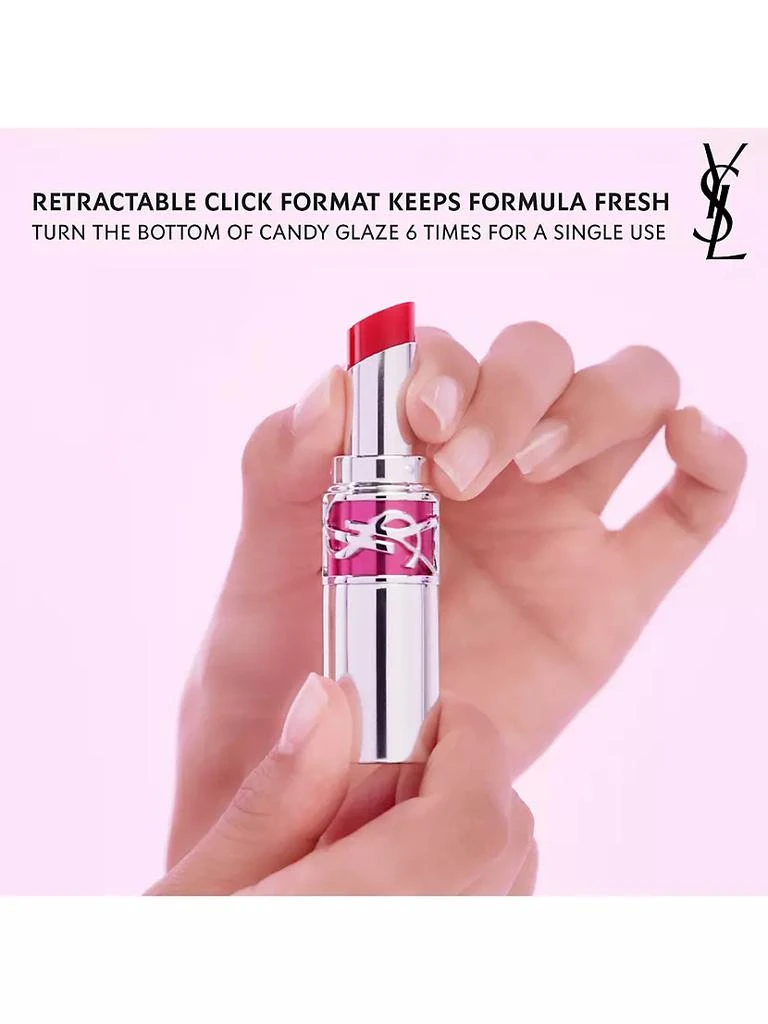 商品Yves Saint Laurent|Rouge Volupté Shine Candy Glaze Lip Gloss Stick,价格¥293,第3张图片详细描述