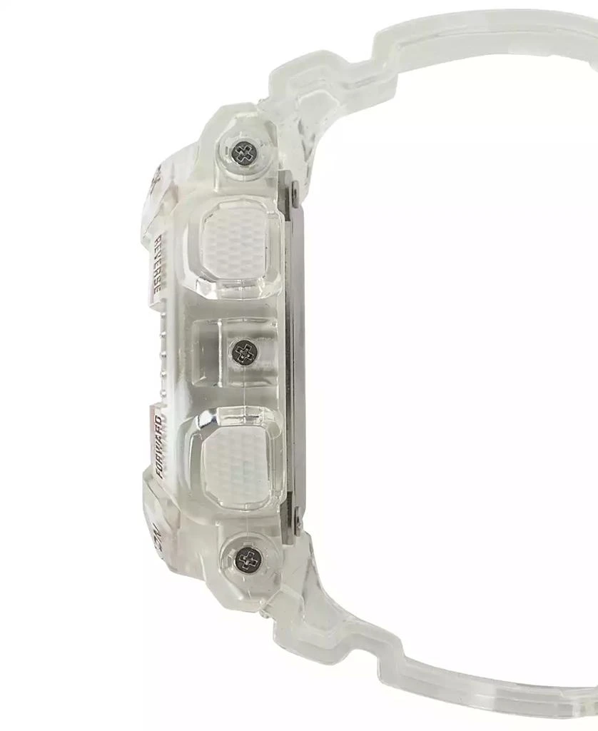 商品G-Shock|Women's Analog-Digital Clear Resin Strap Watch 45.9mm GMAS120SR-7A,价格¥1063,第3张图片详细描述