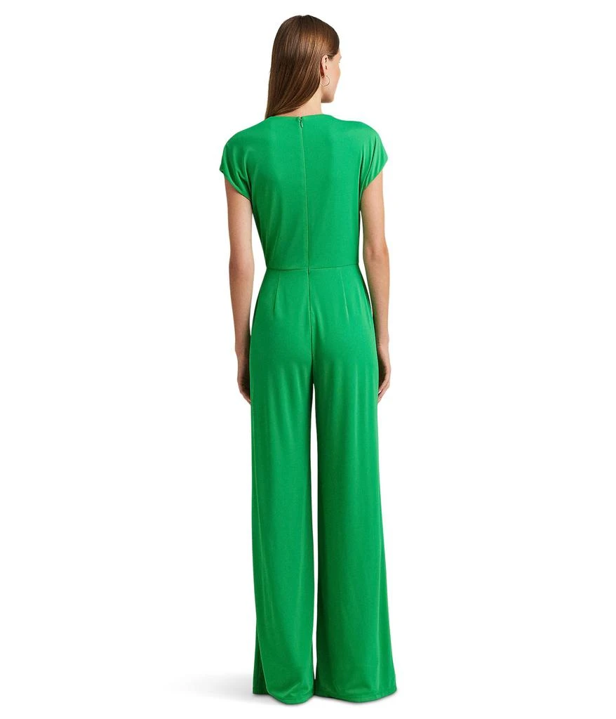 商品Ralph Lauren|Tie-Front Jersey Wide-Leg Jumpsuit,价格¥1667,第2张图片详细描述