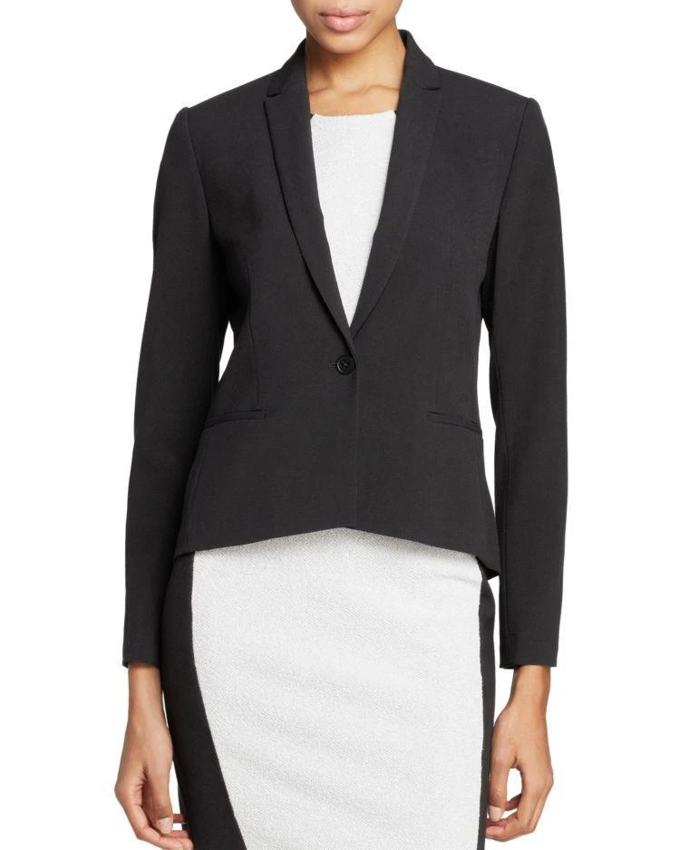 商品Tahari|Carina Single Button Blazer,价格¥734,第1张图片