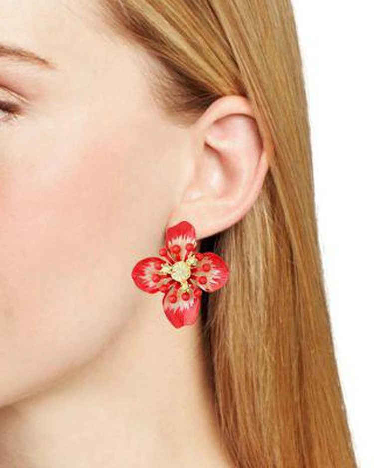 商品AQUA|Flower Earrings,价格¥101,第2张图片详细描述