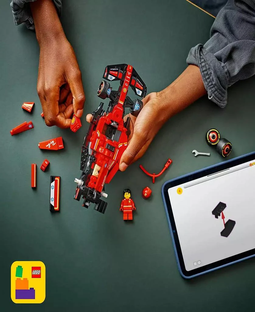 商品LEGO|Speed Champions Ferrari SF-24 F1 Race Car Building Set and Toy Driver 77242,价格¥159,第5张图片详细描述