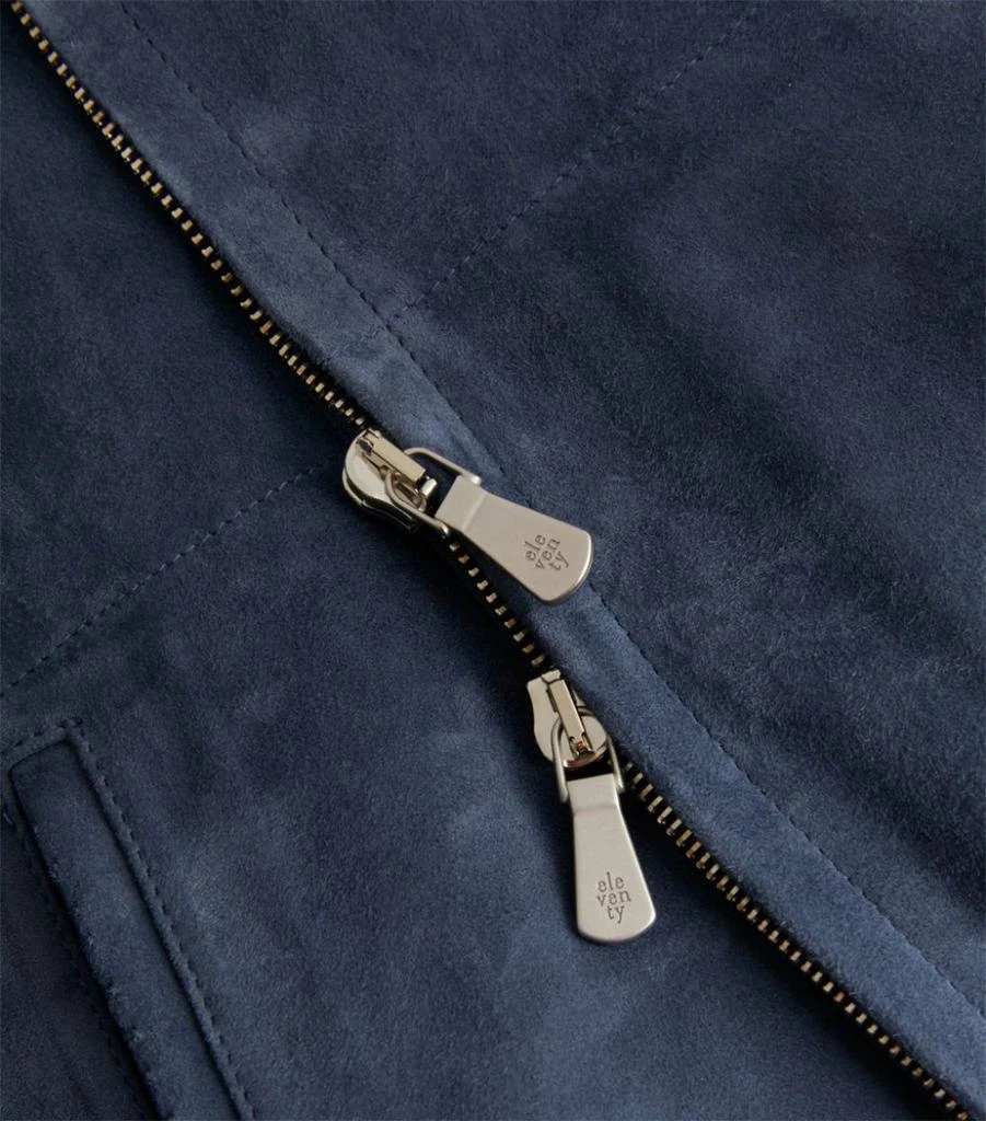 商品ELEVENTY|Suede Zip Jacket,价格¥37798,第5张图片详细描述