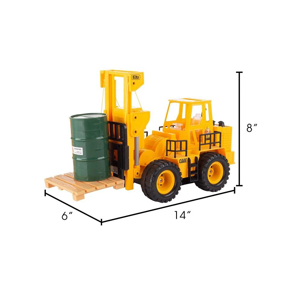 商品Trademark Global|Remote Control Toy Forklift 1:24 Scale,价格¥415,第2张图片详细描述