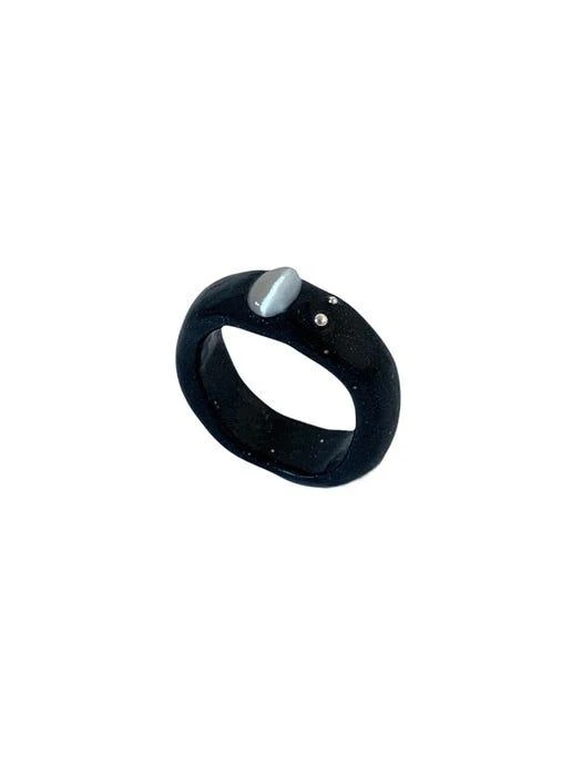 商品nff|Onyx Night Sky Ring,价格¥432,第3张图片详细描述
