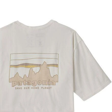 商品Patagonia|73 Skyline Regenerative Organic Pilot Cotton T-Shirt - Men's,价格¥192,第2张图片详细描述