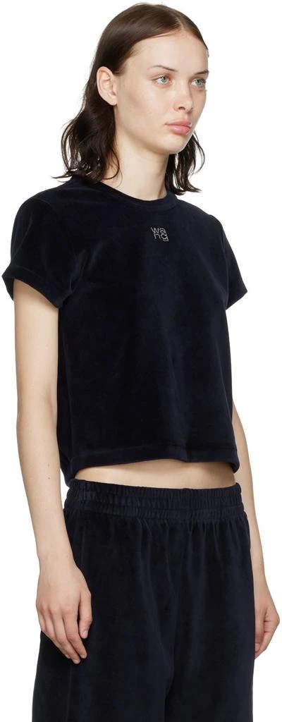 商品Alexander Wang|Navy Hotfix T-Shirt,价格¥1176,第2张图片详细描述