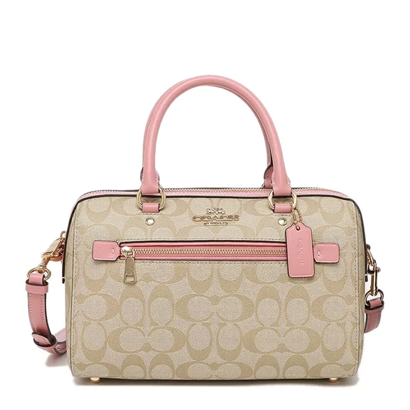 商品Coach|COACH 女士拼色手提包 F83607IMSDJ,价格¥1079,第1张图片