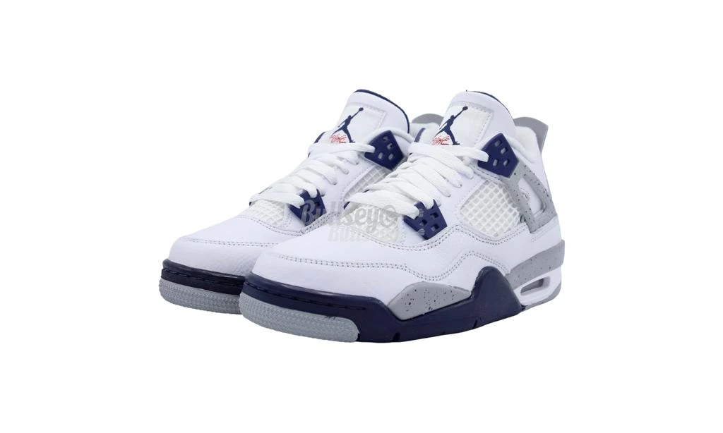 商品Jordan|Air Jordan 4 Retro "White Midnight Navy" GS,价格¥1776,第2张图片详细描述