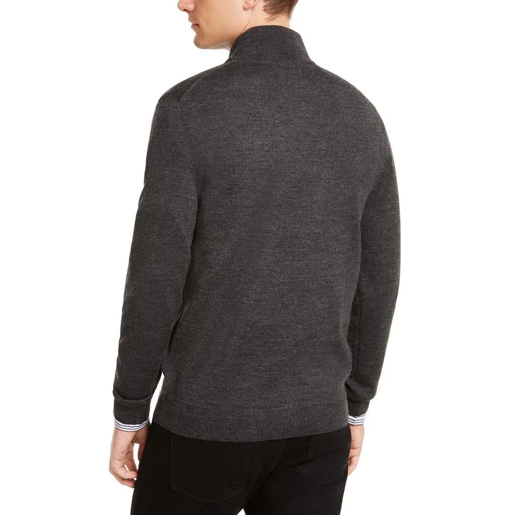 Club Room Mens Wool Blend 1/4 Zip Sweater 商品