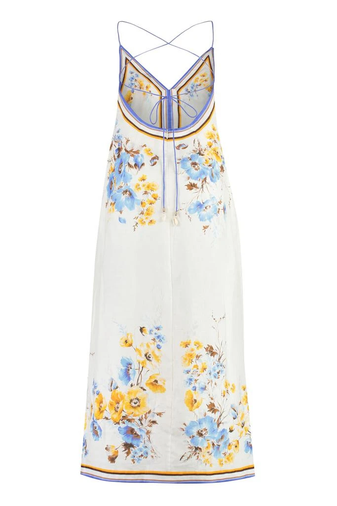 商品Zimmermann|Halcyon Slip Linen Midi-dress,价格¥5825,第2张图片详细描述