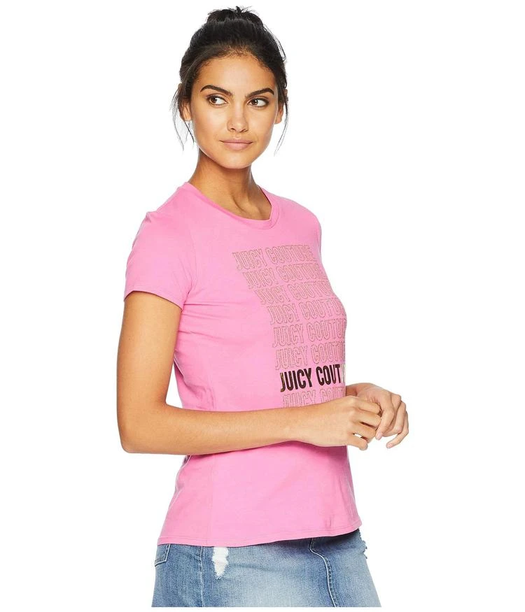 商品Juicy Couture|Track Juicy Reflections Short Sleeve Tee,价格¥171,第4张图片详细描述