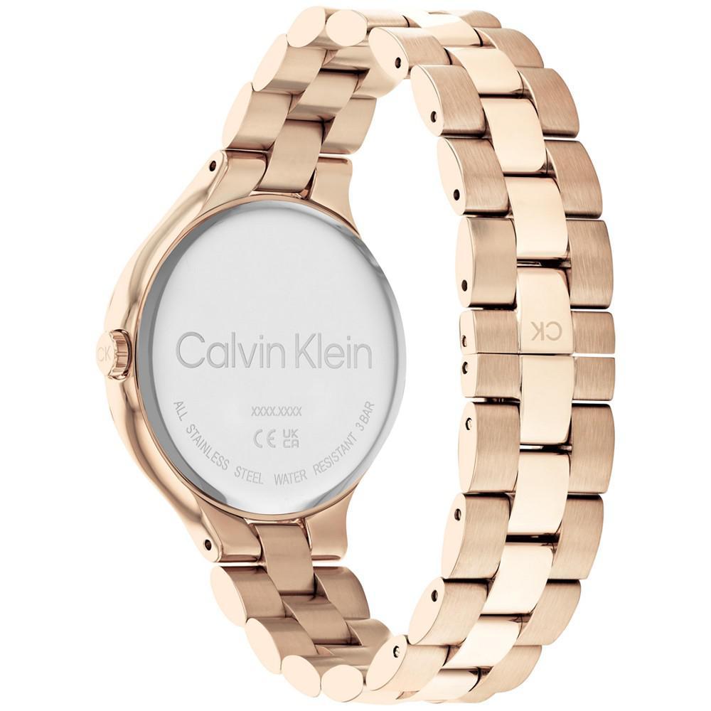 商品Calvin Klein|Carnation Gold-Tone Bracelet Watch 38mm,价格¥923,第5张图片详细描述